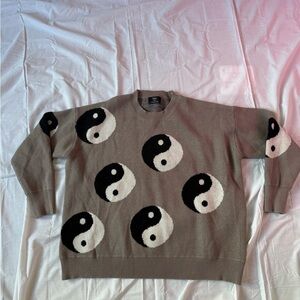 Dressed in LALA Yin Yang Crewneck Sweater